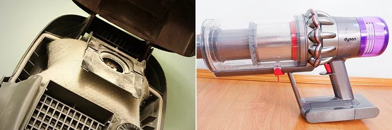 Aspirator cu sac vs aspirator fără sac